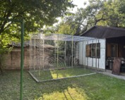 Veľká záhradná voliéra pre mačky – 5 m dĺžka, 2,5 m výška a 2,5 m hĺbka 2