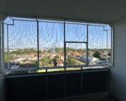 Bezpečný balkón pre mačky – nový projekt zo zváranej sieťoviny 3