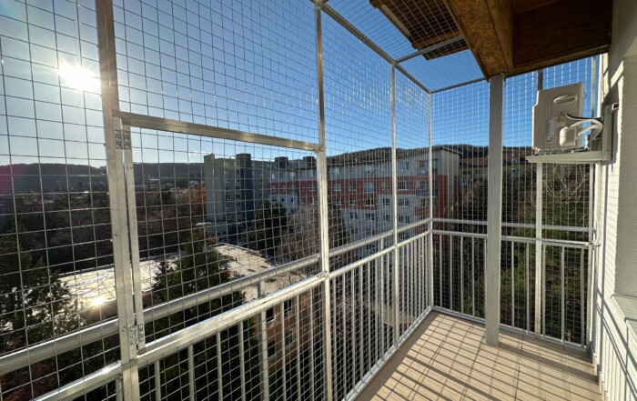 Balkón pre mačky
