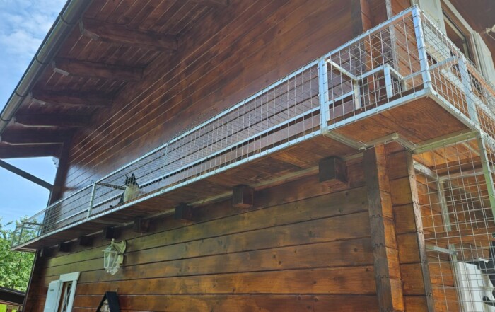 Mačacia voliéra a tunely okolo domu – bezpečný a bezúdržbový raj pre mačky 1